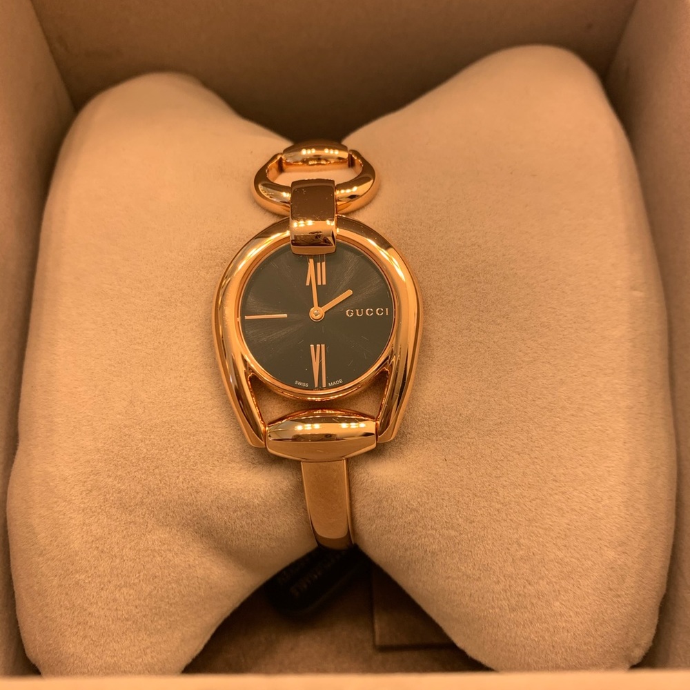 NWT Gucci horsebit watch gold. Beautiful!